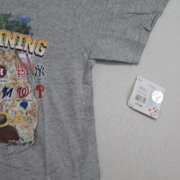 Majestic Men Gray Tee Shirt MLB Spring Training Casual Size Medium - Picture 4 of 10
